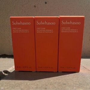 Sulwhasoo First Care Activating Serum VI - x3 8ml each ***EXPIRING 5/9/2026***